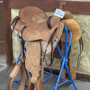 #112 15.5” Roughout Ranch Roper- Round Skirt